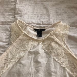 H&M lace tank top